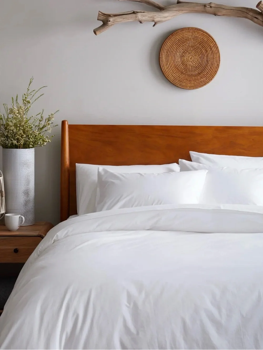 Quince White Organic Cotton Duvet Cover King/Cal King - Retail $114